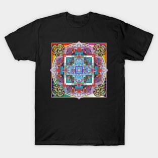 Om In Four Directions T-Shirt